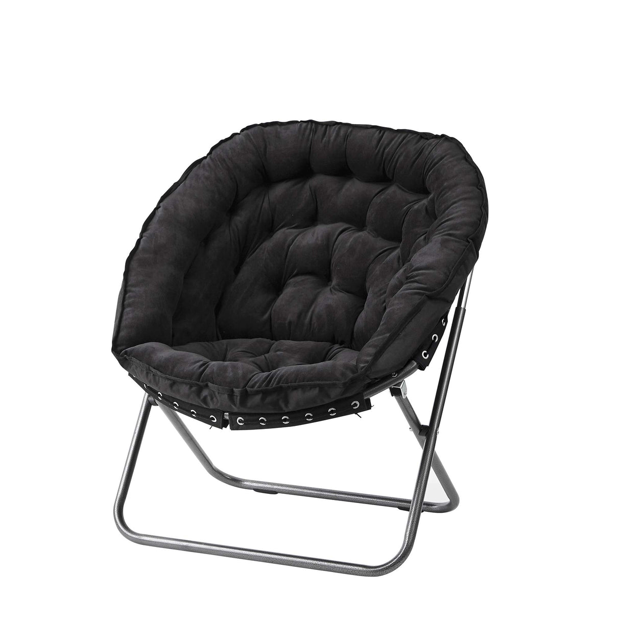 DormCo Papasan Moon Chair - Black DormCo