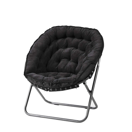 DormCo Papasan Moon Chair - Black DormCo
