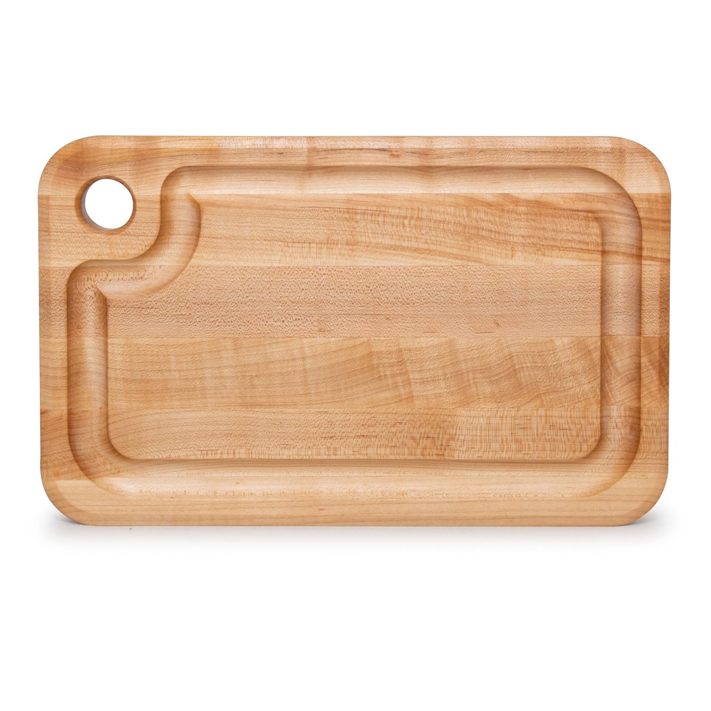 John Boos Boos Block Prestige Series Large Reversible Wood Cutting Board, 1 1/4-Inch Thickness, 16" x 10" x 1 1/4", Maple