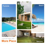 FDW Outdoor Patio Bench Wood Garden Bench Park Bench Acacia Wood with Table for Pool Beach Backyard Balcony Porch Deck Garden Wooden Furniture FDW