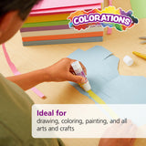 Construction Paper,White,12 inches x 18 inches,500 Sheets,Heavyweight Construction Paper,Crafts,Art,Kids Art,Painting,Coloring,Drawing,Creating,Paper,Art Project,All Purpose Colorations