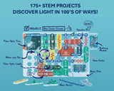 Snap Circuits Light Electronics Exploration Kit | Over 175 Exciting STEM Projects | Full Color Project Manual | 55+ Snap Circuits Parts | STEM Educational Toys for Kids 8+ Snap Circuits