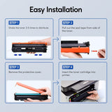 GOTOBY Compatible 48A Toner Cartridges Replacement for HP 48A CF248A for Pro M15w M15a M16w M16a M28w M29w M29a M30w Printer (4 Black) GOTOBY