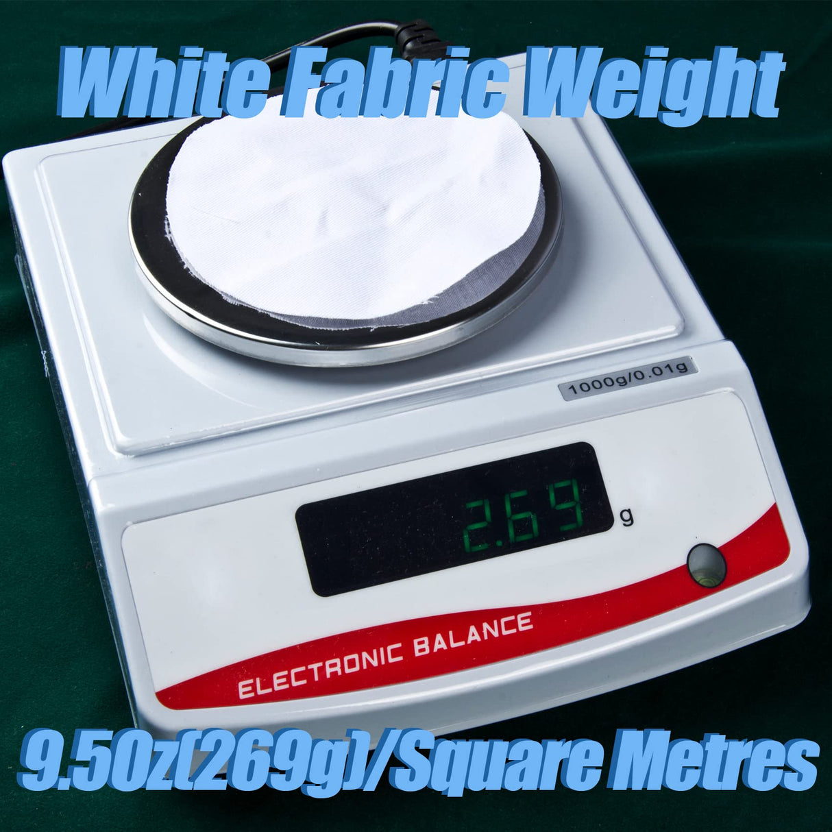 2 Yard White Twill Cotton Canvas Fabric,Natural Thick Cotton Poplin Fabric by The Yard,59 Inches Wide 100% Cotton, Embroidery Muslin Quilting Fabric Material for Sewing Material Apparel Cloth WAFASSZD