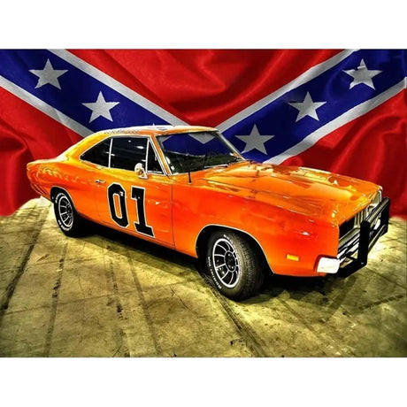 CXYQLC DIY 5D Diamond Painting Kits for Adults Diamond Art Vintage Car Diamond Painting Full Drill Crystal Rhinestone Embroidery Craft Kits for Home Wall Decor Gifts 15.7x11.8inch CXYQLC