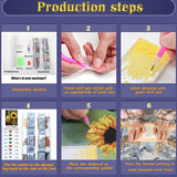 Acelii 5D Diamond Art Kits for Adults Beginners,Fantasy Fairytale Town DIY Full Round Drill Diamond Painting Kits, Paint by Diamonds Dots Gem Art Easy,Home Wall Decor 14X14 Inch Acelii