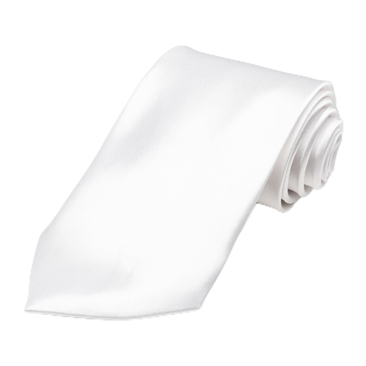 SEVENHEAD White Solid Color Ties 3.15 Inch (8CM) for Men Pure Color Satin Neckties Formal Mens Ties Wedding Businesss SEVENHEAD