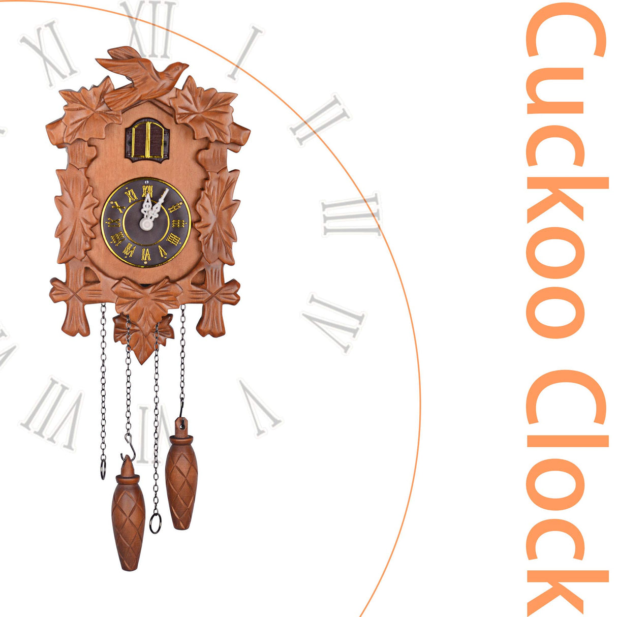 Kendal Handcrafted Wood Cuckoo Clock MX025 Kendal