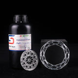 Siraya Tech Craft Ultra-Clear 3D Printer Resin - High Transparency, Non-Yellowing, 405nm Rapid Curing for LCD/DLP/8K 3D Printers, Designed for Craft Projects (1kg, High Clear) Siraya Tech