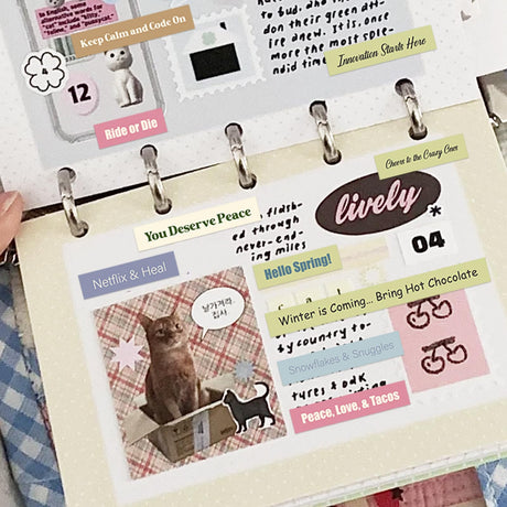 PRSTINCOL 2346PCS Quote Stickers,48 Sheets Scrapbook Supplies Kit Word Stickers for Journaling, Card Making, Vision Board Supplies for Adults Crafting PRSTINCOL