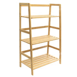 RoyalHouse Bamboo 3-Tier Bookcase, Storage Rack, Plants Stand Display Shelf, Perfect Multi-Functional Book Shelf and Storage Rack for Living Room, Bedroom, Kitchen, Office RoyalHouse