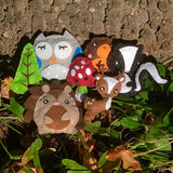 DeFieltro Sewing Kit for Kids Forest Animals Creative & EDUCACIONAL - Beautiful Complete Sewing Craft Kit with Easy-Perforation Felt for Kids - Beginners Sewing Kit for Hours of Fun Ages 8-12 DeFieltro