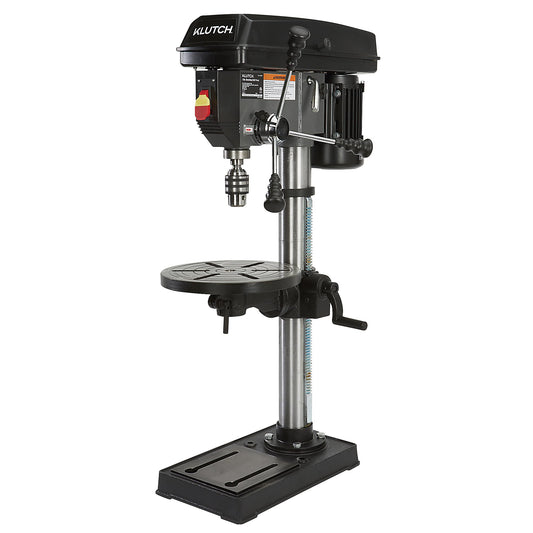 Klutch 13in. Benchtop Drill Press, 3/4 HP, 120 Volts, 5/8in. Chuck w/1in. Drilling Capacity, 45° Table Tilt - WoodArtSupply