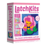 LatchKits Latch Hook Kits for Kids – Kids Crafts, Arts and Crafts, Yarn Art, Wall Hanging & Mini-Rugs, Craft Supplies, Pre-Cut Yarn, Easy to Follow Pattern, Hook Included, Arts & Craft, Ages 6+ LatchKits
