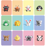 Air Dry Clay Kit - Modeling Clay for Kids mit Sculpting Tools und Tutorial, Ultra Light & Soft, Safe & Non-Toxic, DIY Model Magic Clay 12 Cans 48 Colors, Creative Art Crafts Toys Gifts for Girls Boys LOUFOR