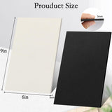 24 Pcs Embroidery Foam Sheets, 6" x 9" High Density 3mm Thick EVA Craft Foam for 3D Embroidery Crafts and Arts, Cosplay Costumes, DIY Projects, Quilting, Hats, Pillows AJLICHIBAN FUN