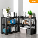 OS MOTOR 72" Storage Shelving Unit, Heavy Duty 5-Tier Adjustable Metal Rack, Standing Utility Shelves for Garage, Basement, Pantry, Kitchen, Warehouse, 3000 lbs Capacity, 72" H x 35" W x 16" D, Black OS MOTOR