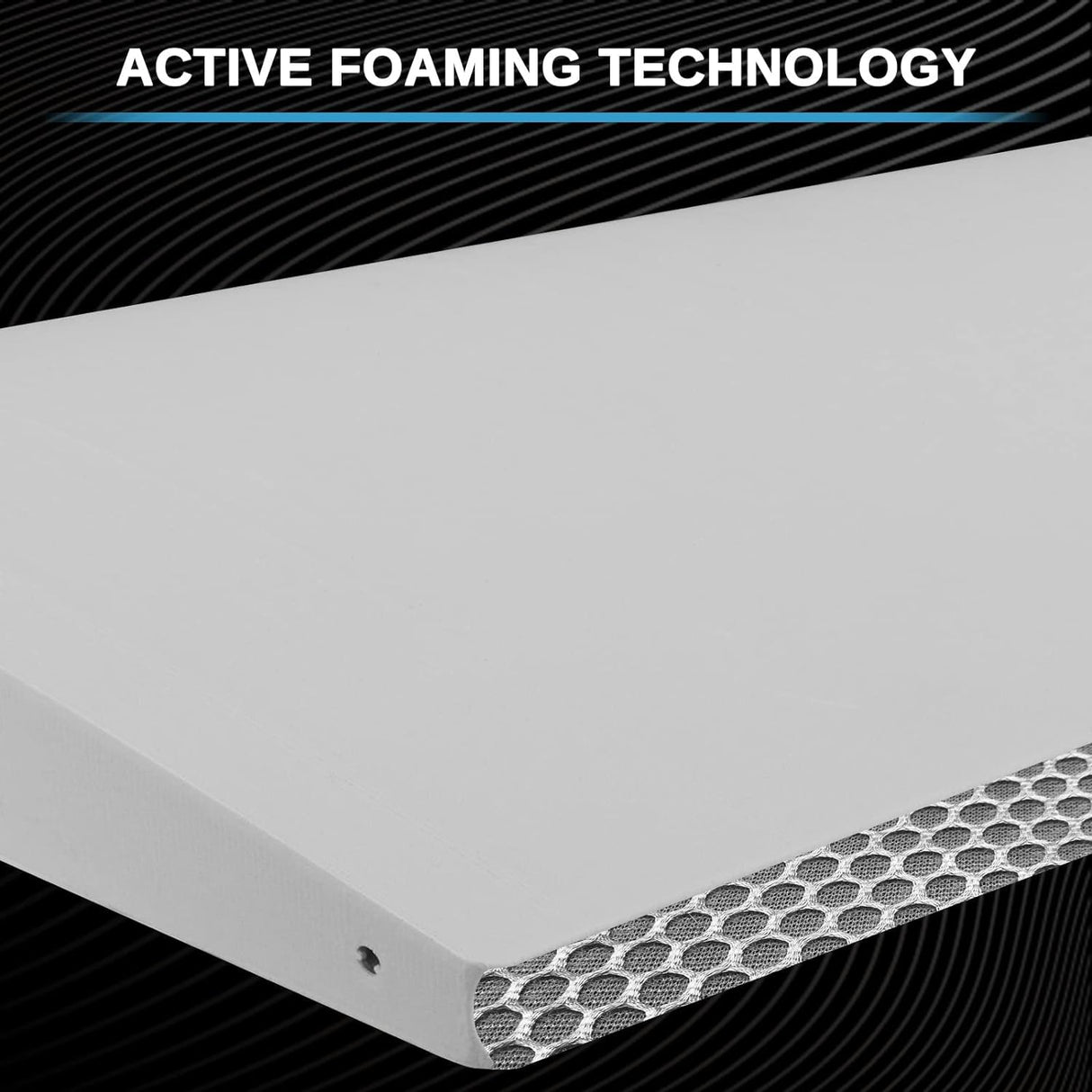 SainSmart Light Weight Filament 1.75mm, LW-PLA Low-Density Active Foaming 3D Printer Filament for RC Planes Drone Parts and Cosplay, Black PLA Filament, 1KG SainSmart