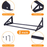 EROTASH 3D Printer Filament Storage Rack, Filament Rack Wall Mount, 3D Filament Storage Shelf, Filament Spool Holder for 3D Printer Rolls, 2 PCS Heavy Duty Metal Organizer for 3D Printing Studio EROTASH
