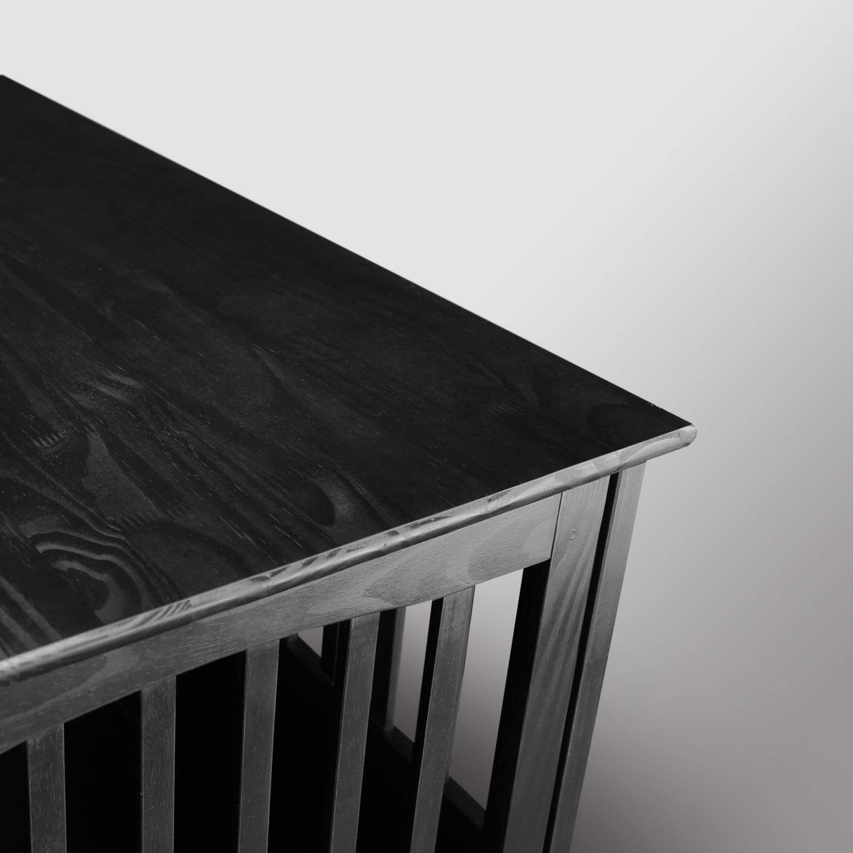 Casual Home Wooden Pet Crate, End Table, Medium, New Black Casual Home
