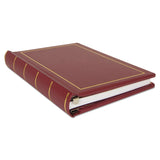 Wilson Jones Minute Book, Binder Only, Letter Size, 250 Page Capacity, Imitation Leather, Red (W396-11) Wilson Jones