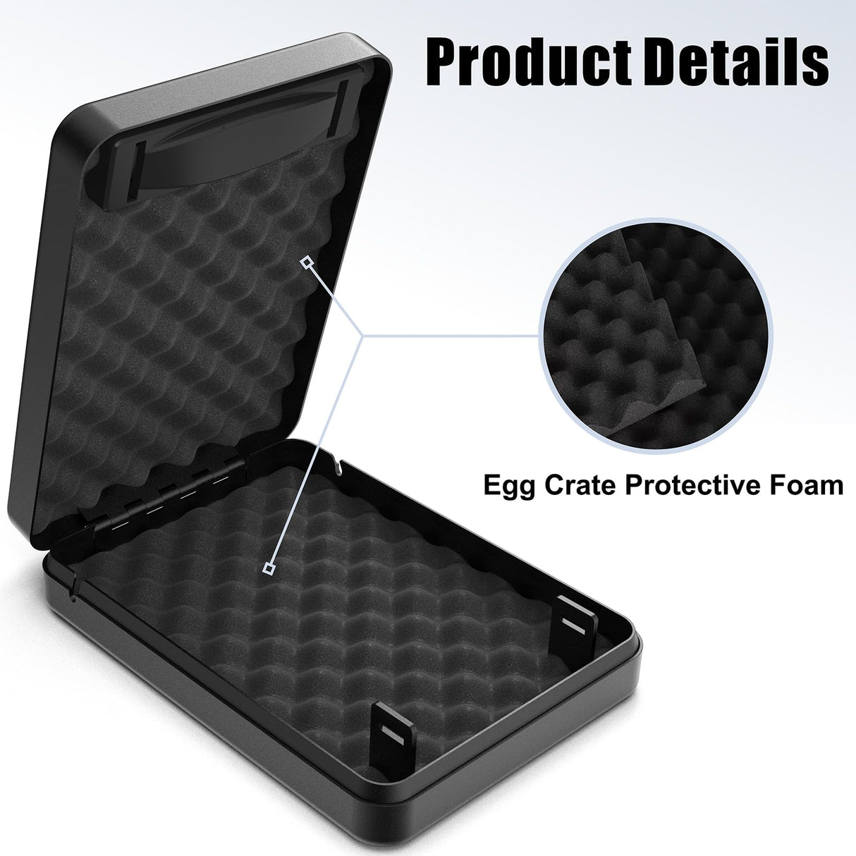 Z ZLJUAN Gun Safe for Pistols Small Handgun Lock Box with Security Cable Portable Travel Pistol Safe for Car, Home, Travel Z ZLJUAN