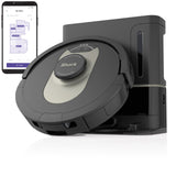 Shark AV2501AE AI Robot Vacuum with XL HEPA Self-Empty Base, Bagless, 60-Day Capacity, LIDAR Navigation, Perfect for Pet Hair, Compatible with Alexa, Wi-Fi Connected, Carpet & Hard Floor, Black Shark