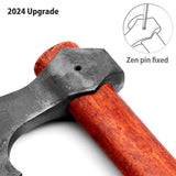 NedFoss 16" Champion Throwing Axe Set, 2 Pack Throwing Axes and Tomahawks with 1065 High Carbon Steel & Wooden Handle, Perfect for Axe Throwing Game, Recreation and Competition, Gift for Men NedFoss
