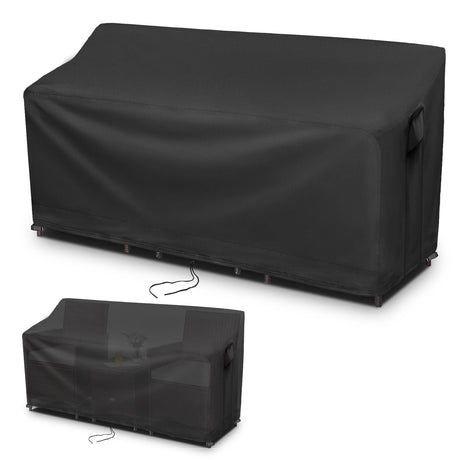 Kingling Patio Furniture Covers for 3 Piece Patio Chairs Set, Outdoor Furniture Cover Waterproof Wicker Chairs Cover - 75"L X32"W X31"H Kingling