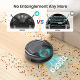 Lefant Robot Vacuum M210 Pro, Super Slim, Powerful Suction with No Tangling Port,Quiet,120 Min Runtime, Self-Charging Robotic Vacuum Cleaner, Ideal for Pet Hair, Hard Floor,App & Voice Control Lefant