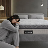 SAYREE 10 Inch Twin Memory Foam Mattress in a Box – Cooling Gel Infused, CertiPUR-US & Oeko-TEX Certified, Pressure Relief, Medium Firm Mattress for Back Pain SAYRE SLEEP