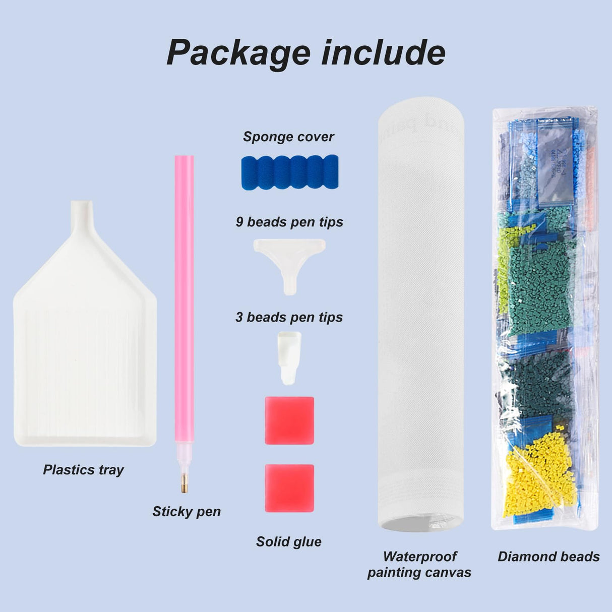 Stalente Diamond Painting Kits for Adults Mandala, 5D DIY Diamond Art Kits for Beginners Round Full Drill Diamond Painting for Home Wall Decoration Gift 12×12inch, Flower Stalente