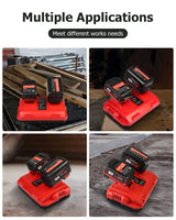 KOOMICY 4Pack 18V 6.0Ah Batteries Replacement for Milwaukee M-18 Battery and 1 Charger Set KOOMICY