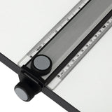 Acurit PXB 23” x 31” Drawing Board for Artists and Designers - Portable Workspace for Drawing, Sketching, Drafting, Painting - Multi-Angled Laminated Surface with Ruler and Parallel Motion Bar Acurit