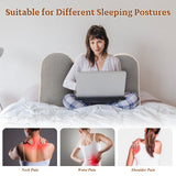 Ziihome Upholstered Tufted Headboard Pillow - Ultra Thick, Movable, Double Color Design for Twin & Queen Bed Ziihome