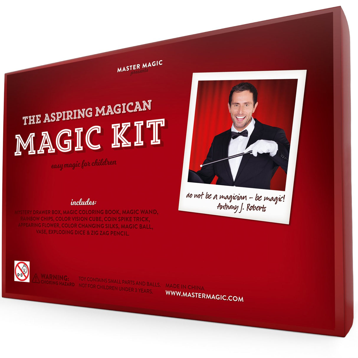 MasterMagic Magic Kit - Easy Magic Tricks for Children - Learn Over 350 Spectacular Tricks with This Magic Set - Ideal for Beginners and Kids of All Ages! MasterMagic