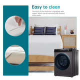 FDW 14 inch Gel Memory Foam Mattress Medium Firm Mattresses for Cool Sleep Relieving No Fiberglass CertiPUR-US Certified Mattress in a Box,Twin FDW