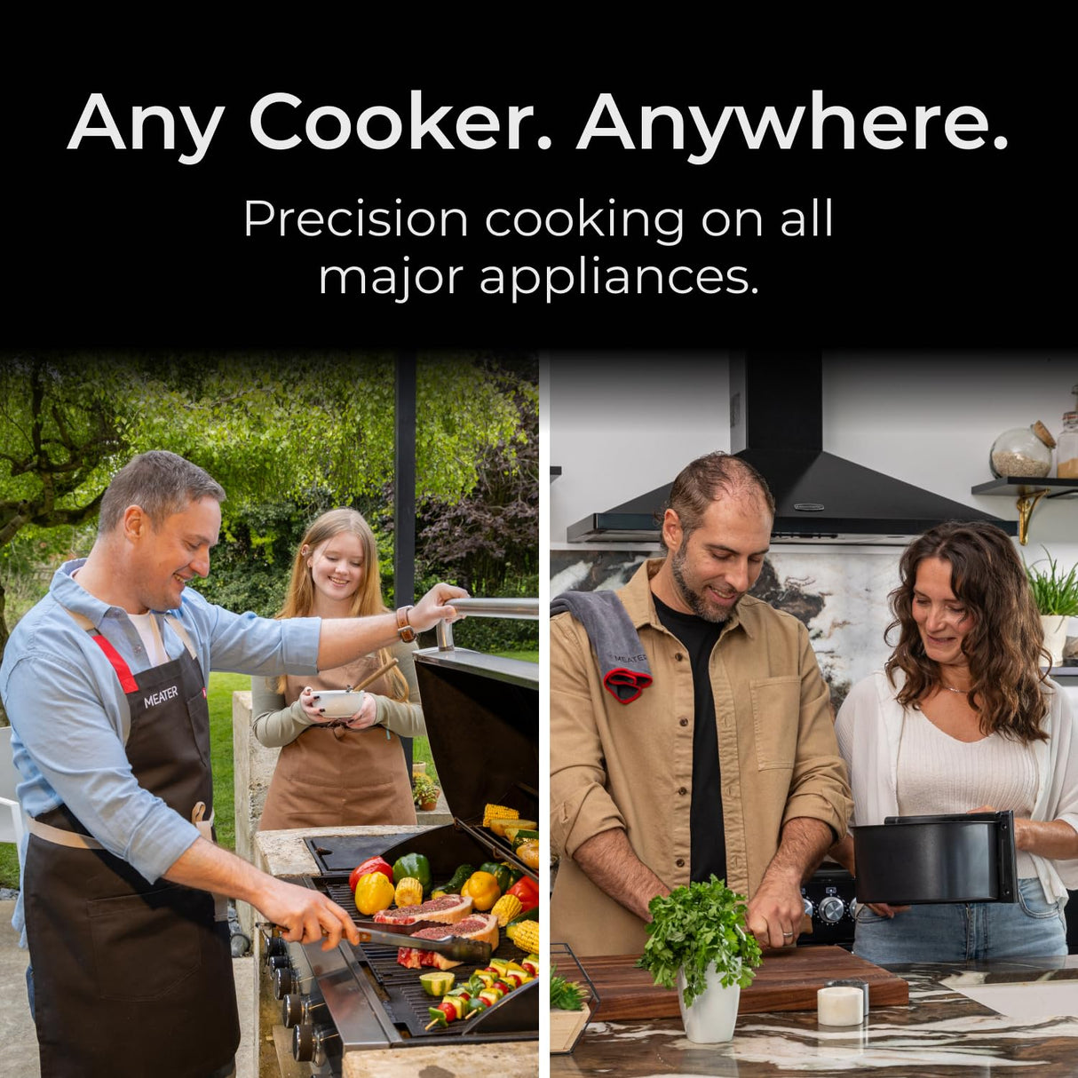 MEATER Pro: Smart Bluetooth Wireless Meat Thermometer Digital | 1000°F Heat Resistance | Long Range | Certified Accuracy | BBQ, Oven, Grill, Smoker, Air Fryer, Deep Fryer | 50+ Recipes in App MEATER