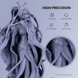 ELEGOO Water Washable 3D Printer Resin LCD UV-Curing Resin 405nm Standard Photopolymer Resin for Mars Saturn Jupiter MSLA DLP LCD 3D Printing 2000Gram Black ELEGOO