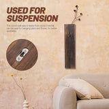 Wood Wall Pocket Vase Wood Wall Planter Hanging Wall Vase Pocket Flowers Holder for Farmhouse Home Living Room Bedroom Wall Decor Wooden Wall OSALADI