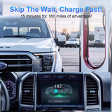 BMKCT NACS to CCS1 Charging Adapter, 2025 Upgraded Max 500A 250KW, Fit for Tesla to CCS Adapter Compatible with Tesla Supercharger V3/V4 Station,Fit for Ford EVs,Fit for Rivian EVs,GM EVs BMKCT