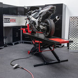 Black Widow BW-PROLIFT-HD Pneumatic ProLift Motorcycle Scissor Lift Table Black Widow