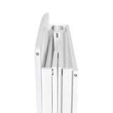 DaVinci Dylan Folding Portable 3-in-1 Convertible Mini Crib and Twin Bed in White, Greenguard Gold Certified DaVinci