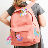 BANBBUR Arts and Crafts for Kids Ages 8-12,5PCS Double Sided Diamond Art Keychains,5D Gem Art for Kids Ages 4-8 Girls Birthday Gifts, BAKY5 BANBBUR