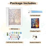 EOBROMD Paint by Numbers Kits for Adults Tree of Life, Landscape DIY Painting Kits for Adults Beginner, Acrylic Paint Oil Paint by Numbers for Home Decor Gift 16x20inch(Without Frame) EOBROMD