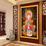 Instarry 5D Diamond Painting Kits for Adults Large Size King of Tibet Figure of Buddha Cross Stitch Embroidery Home Decor Art Set 23.6x31.5 inch Instarry