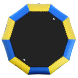 RAVE Sports Inflatable Bongo Water Bouncer, 10FT / 13FT / 15FT / 20FT, Recreational Trampoline with Sturdy Ladder, Heavy Duty Swimming Platform, Reinforced PVC Tube, Durable Nylon Jump Surface RAVE Sports