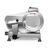 Zomagas Meat Slicer Machine,10 inch Commercial Meat Slicer, 240W Frozen Meat Cheese Deli Slicer,Premium Chromium-plated Steel Blade Semi-Auto Foody Slicer for Commercial and Home Use,Low Noises Zomagas