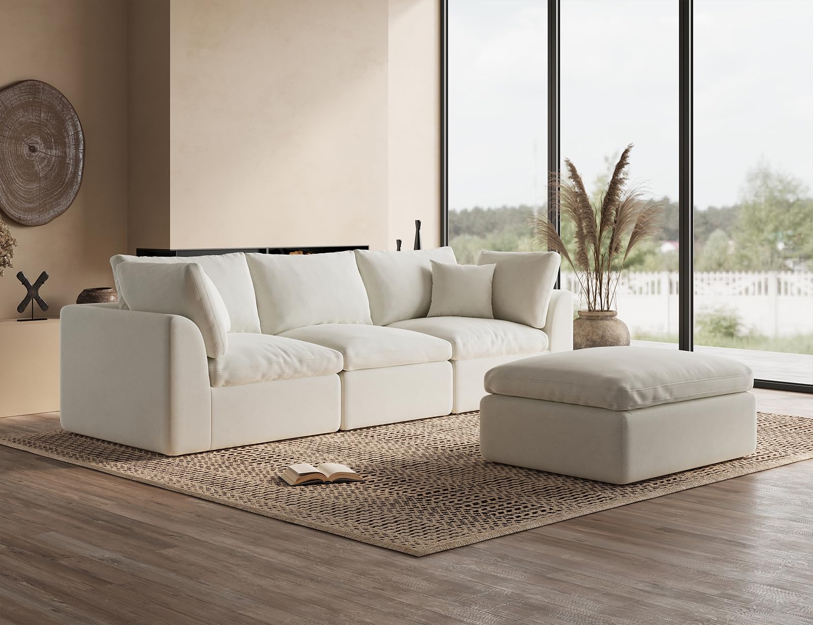 ohllob Cloud Sectional Couch - Thumbnail 3