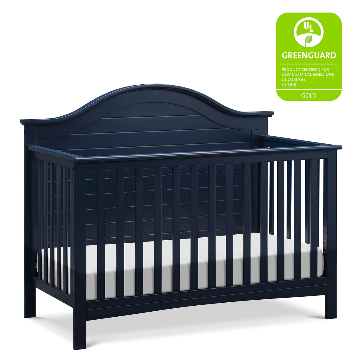 Carter's by DaVinci Nolan 4-in-1 Convertible Crib in Navy, Greenguard Gold Certified DaVinci